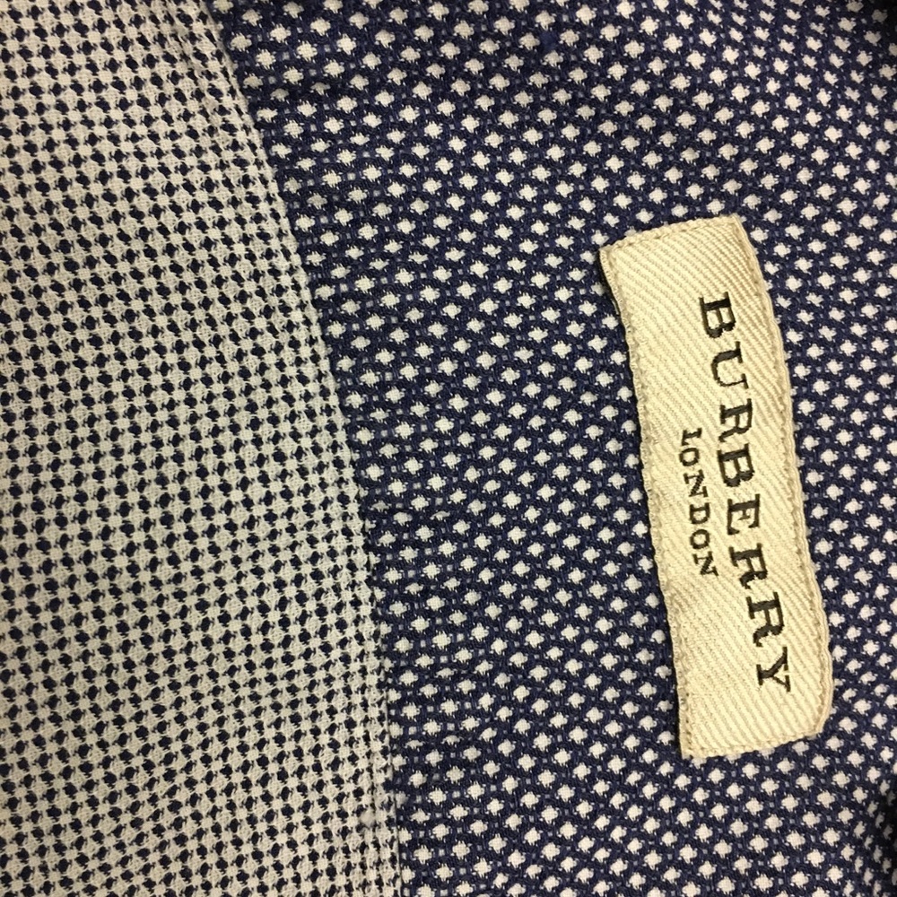 Burberry London Embroidered Button Down Shirt